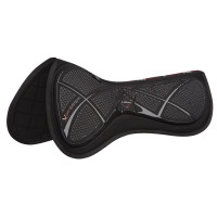 Amortisseur LeMieux X-Grip Silicone Half Pad Zwart