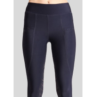 Legging Montar Linnea full grip femme Marine Bleu marine