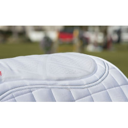 Tapis LeMieux X-Grip Twin Sided Euro Jump Square Blanc