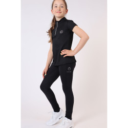 Legging Montar Selena Junior full grip Noir Legging Montar Selena Junior full grip Noir