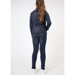 Legging Montar Selena Junior full grip Marine Bleu marine