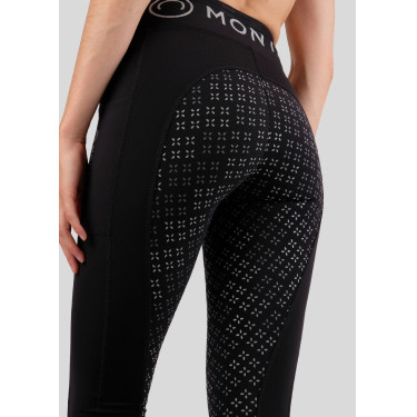 Legging Montar Selena logo full grip femme Noir Legging Montar Selena logo full grip femme Noir