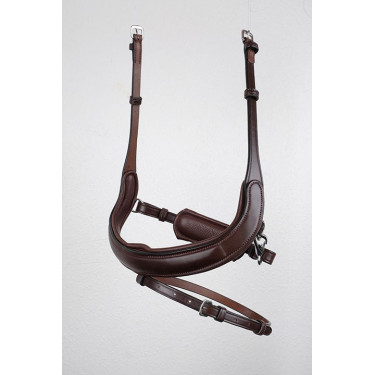 Muserolle Montar Bretagne cuir tanné Muserolle Montar Bretagne cuir tanné