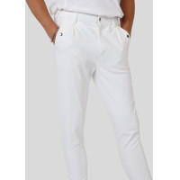 Pantalon Montar Gary homme grip genoux Blanc Pantalon Montar Gary homme grip genoux Blanc