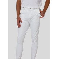 Pantalon Montar Gary homme grip genoux Blanc Pantalon Montar Gary homme grip genoux Blanc