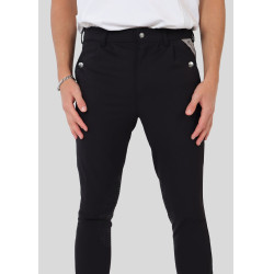 Pantalon Montar Gary homme grip genoux Noir