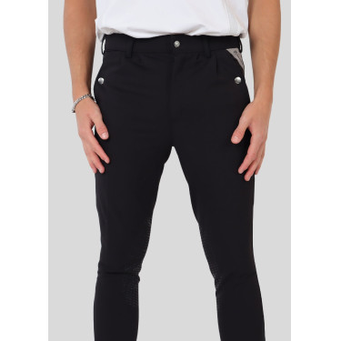 Pantalon Montar Gary homme grip genoux Noir
