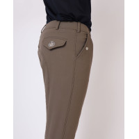 Pantalon Montar Gary homme grip genoux Mud Marron