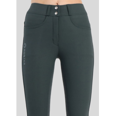 Broek Montar Megan hoge taille dames full grip Vol 2 Flessengroen