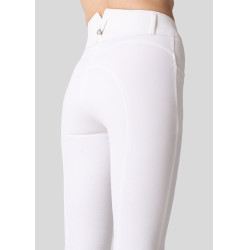 Pantalon Montar Megan taille haute femme full grip Vol 2 Blanc Pantalon Montar Megan taille haute femme full grip Vol 2 Blanc