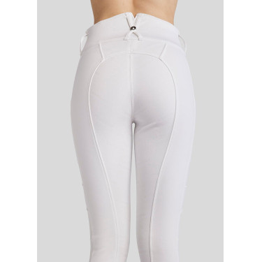 Pantalon Montar MoAmélia Softshell full grip femme Blanc Pantalon Montar MoAmélia Softshell full grip femme Blanc