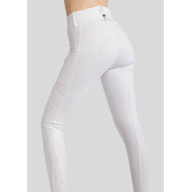 Pantalon Montar MoAmélia Softshell full grip femme Blanc Pantalon Montar MoAmélia Softshell full grip femme Blanc