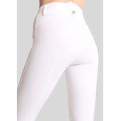 Pantalon Montar Molly Yati femme taille haute Blanc / rose gold
