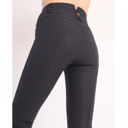 Damesbroek Montar Molly Yati hoge taille full grip Marine / roségoud Marineblauw