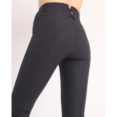 Pantalon Montar Molly Yati femme taille haute full grip Marine / rose gold Bleu marine