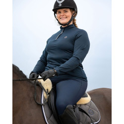 Hoge taille rijbroek Montar Briella crystal Rose gold Curve full grip dames Marine Marineblauw Hoge taille rijbroek Montar Briella crystal Rose gold Curve full grip dames Marine Marineblauw