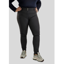 ESS Megan Vol 2 Curve damesrijbroek met hoge taille Marine Marineblauw