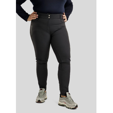 ESS Megan Vol 2 Curve damesrijbroek met hoge taille Marine Marineblauw