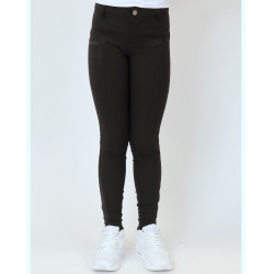 Pantalon Montar Yati Crystal Junior full grip Noir