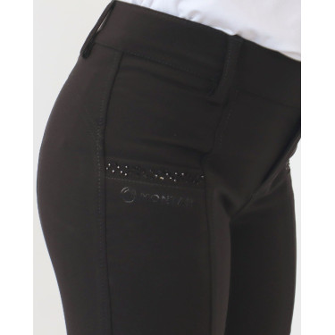 Pantalon Montar Yati Crystal Junior full grip Noir
