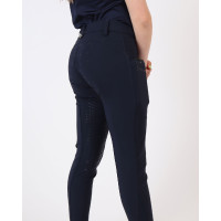 Broek Montar Yati Crystal Junior full grip Marine Marineblauw Broek Montar Yati Crystal Junior full grip Marine Marineblauw