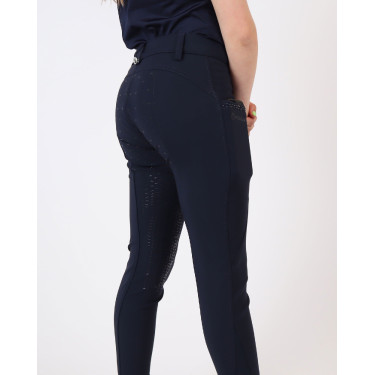 Pantalon Montar Yati Crystal Junior full grip Marine Bleu marine