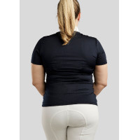 Polo de concours Montar crystal clair femme Blanc