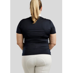 Polo de concours Montar crystal clair femme Marine Bleu marine