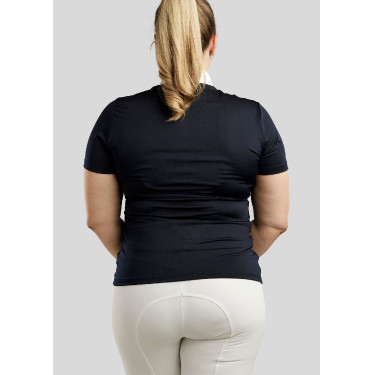 Polo de concours Montar crystal clair femme Marine Bleu marine