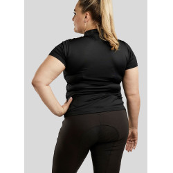 Polo de concours Montar Everly Curve femme Noir Polo de concours Montar Everly Curve femme Noir
