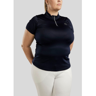 Polo de concours Montar Everly Curve femme Marine Bleu marine Polo de concours Montar Everly Curve femme Marine Bleu marine
