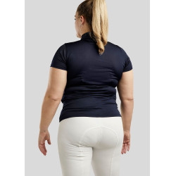 Polo de concours Montar Everly Curve femme Marine Bleu marine Polo de concours Montar Everly Curve femme Marine Bleu marine