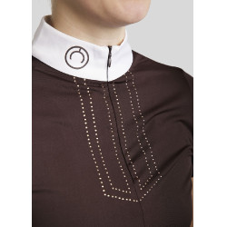 Polo de concours Montar MoViolet femme Marron