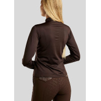 Polo Montar Briella manches longues crystal Rose gold Curve femme Marron Polo Montar Briella manches longues crystal Rose gold Curve femme Marron
