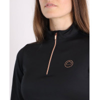 Polo Montar Everly Mon Tech dames lange mouwen roségoud Wit