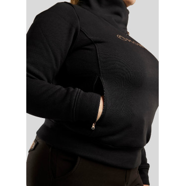 Pull Montar Naja fermeture zippé au cou crystal rose gold Curve femme Pull Montar Naja fermeture zippé au cou crystal rose gold Curve femme