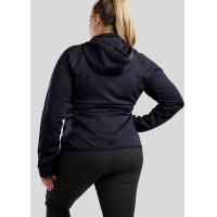 Sweat zippé Montar à capuche Liza femme Curve Marine Bleu marine Sweat zippé Montar à capuche Liza femme Curve Marine Bleu marine