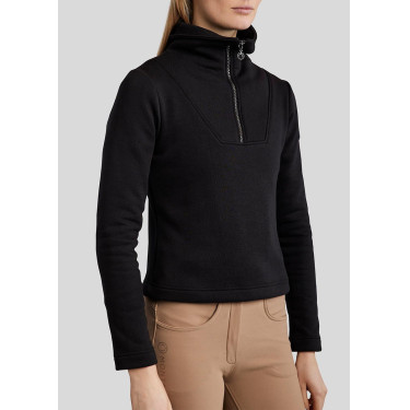 Sweatshirt Montar MoElla kwart rits dames Sweatshirt Montar MoElla kwart rits dames