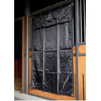 Stalgordijn Montar 140 x 200 cm Zwart