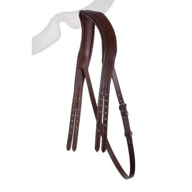 Anatomische kopriem Montar gelooid leer Bruin Anatomische kopriem Montar gelooid leer Bruin