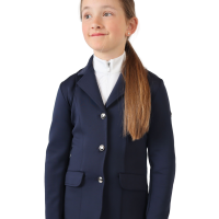 Veste de concours Montar Junior ton sur ton crystal Marine Bleu marine Veste de concours Montar Junior ton sur ton crystal Marine Bleu marine