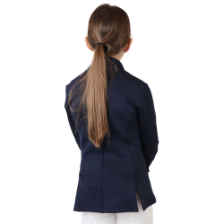 Veste de concours Montar Junior ton sur ton crystal Marine Bleu marine Veste de concours Montar Junior ton sur ton crystal Marine Bleu marine