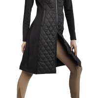 Veste longue Montar MoQuinn hybride matelassé Curve femme Noir