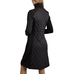 Veste longue Montar MoQuinn hybride matelassé Curve femme Noir