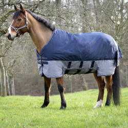 Couverture Equithème Tyrex 600 D Belly Belt 300G