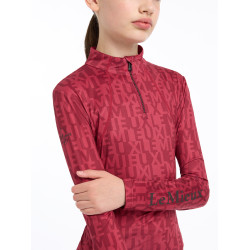 Basislaag LeMieux Casey Young Rider Gloed Bordeaux