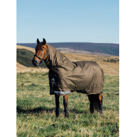 Waterdichte deken LeMieux Arika Ripstop 200g Alpine Bruin