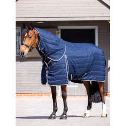 Couvre-cou Kudos d'écurie LeMieux 100g Marine Bleu marine