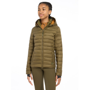 Doudoune à capuche LeMieux Milly Young Rider Alpine Marron