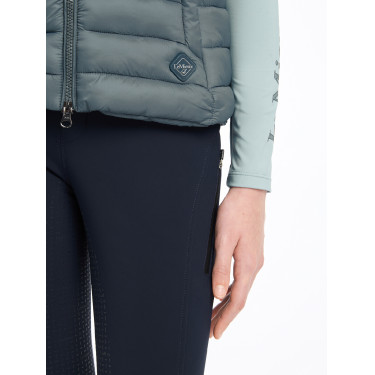Mouwloze bodywarmer met capuchon LeMieux Milly Young Rider Petrol Blauw Mouwloze bodywarmer met capuchon LeMieux Milly Young Rider Petrol Blauw